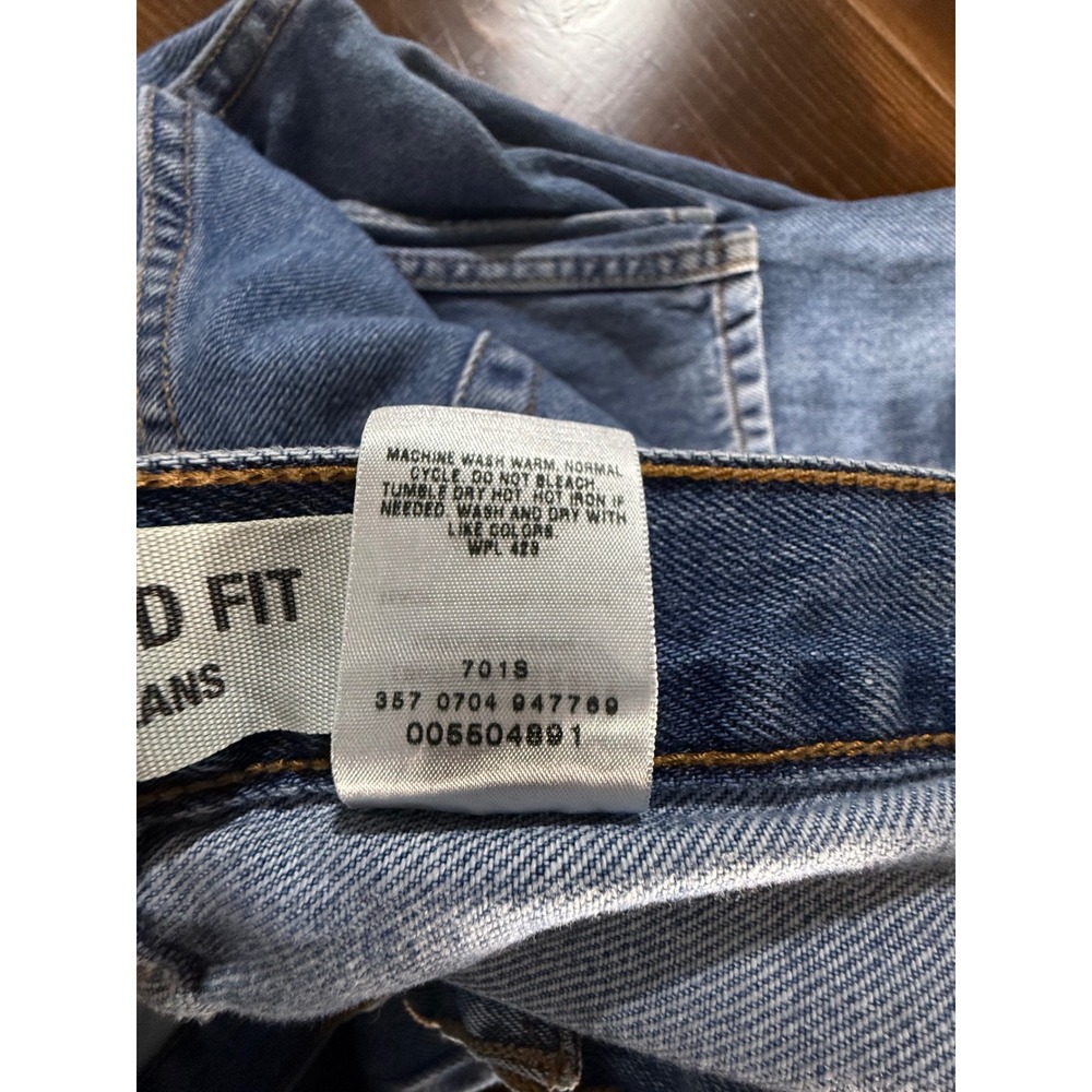 Levis‎ 550 Relaxed Fit Mens Jeans 38x30 Blue Denim Medium Wash 00550-4891 - Picture 4 of 14
